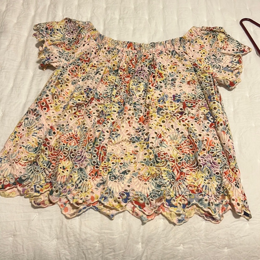 Off the shoulder blouse